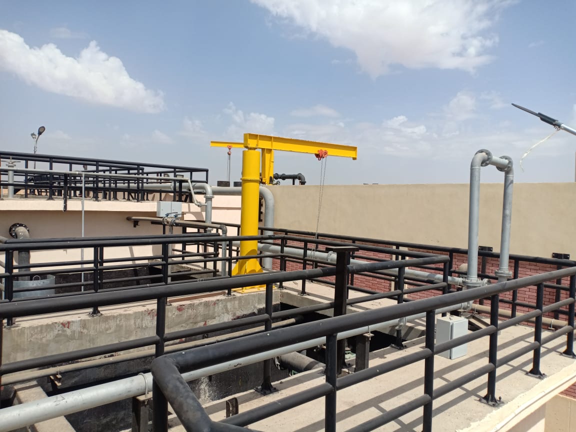 Heraa constructions The main treatment station in New Heliopolis project